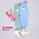 شلوار کتان گت(9129)