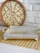 سینی مستطیل دسته زینتی(5964)