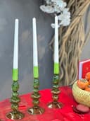 جا شمعی شیشه ای(1003)