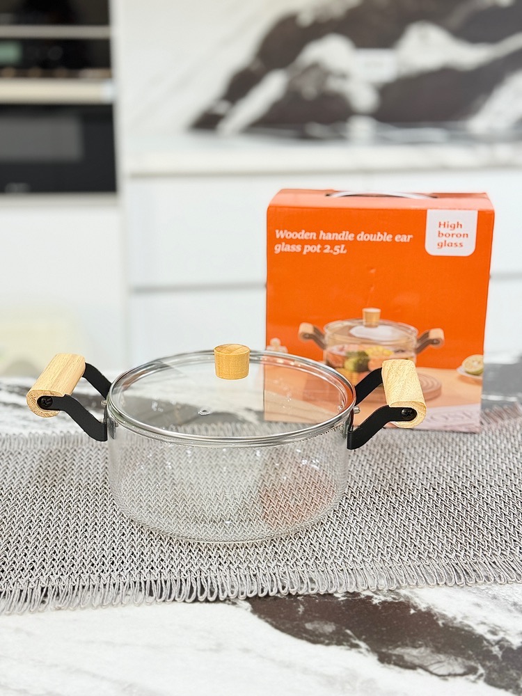 قابلمه پیرکس ۲/۵ لیتری(6074)