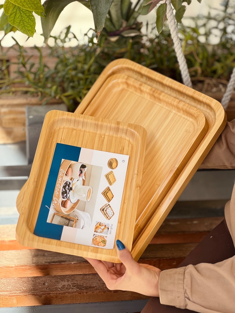 ست سینی بامبو جدید(5918)