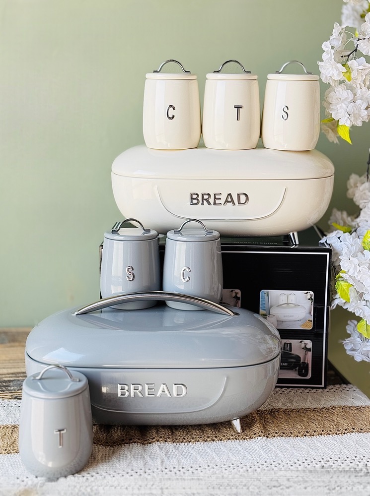 ست جانونی و بانکه فلزی bread(6094)