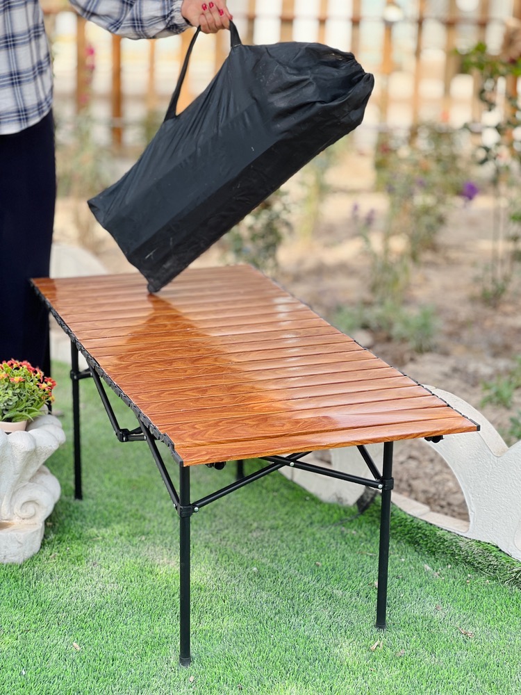 میز کمپری مستطیل تاشو بزرگ(6086)