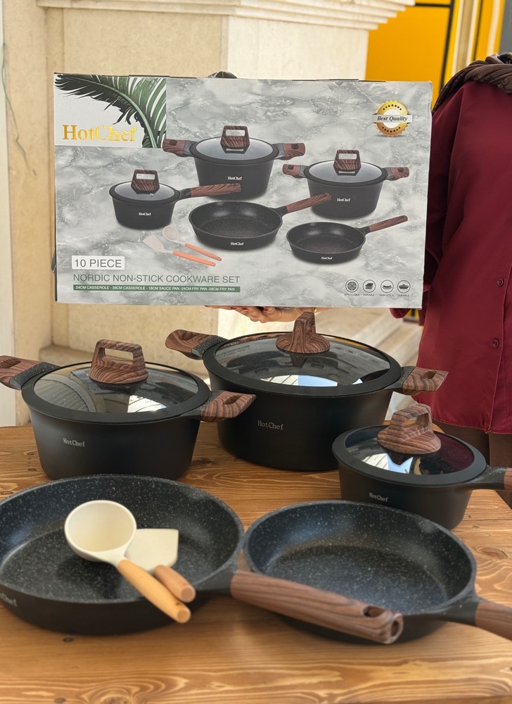 سرویس ۱۰ تیکه hotchef (6079)