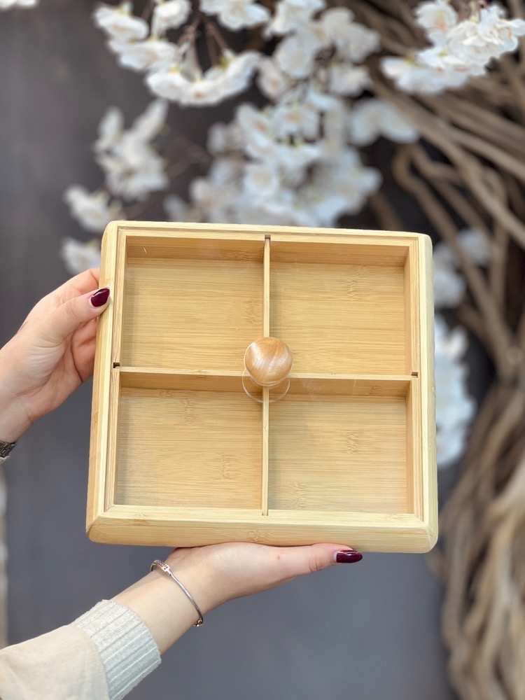 تی باکس بامبو چهار قسمتی(5980)