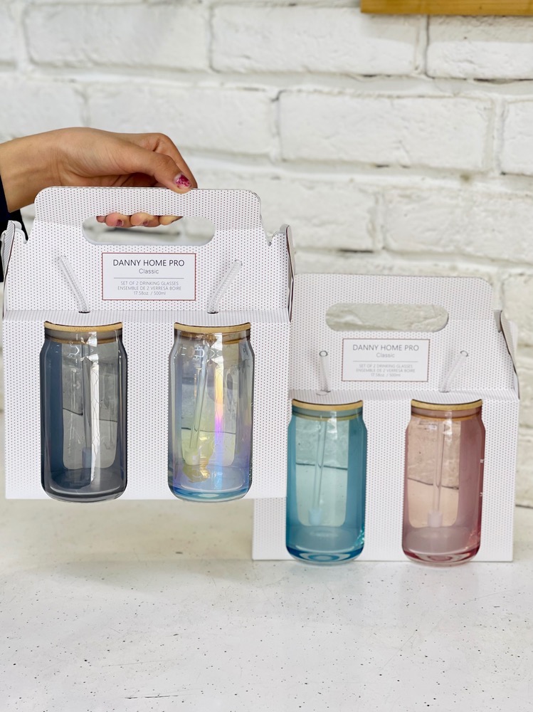 پک دوتایی لیوان نی دار دنی هوم(6064)