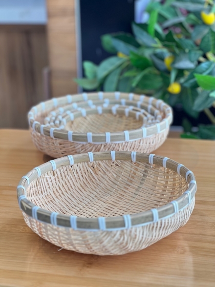 سبد حصیری بهمیا سایز 2(5960)