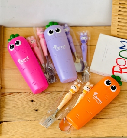 ست قاشق چنگال carrot(5951)