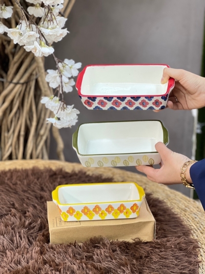 پاستا خوری توفری  طرح دار(6091)